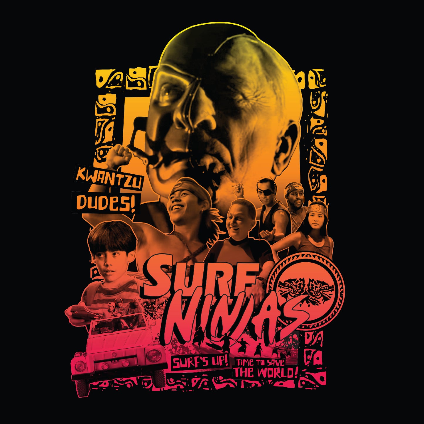 SURF NINJAS - LA FIRE RELIEF FUNDRAISER SHIRT