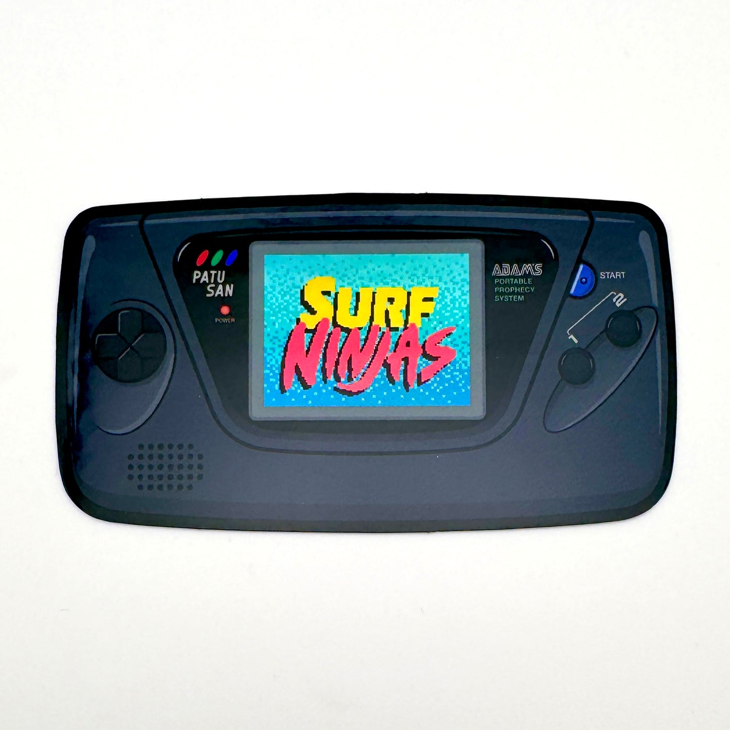 SURF NINJAS - GAME GEAR STICKER