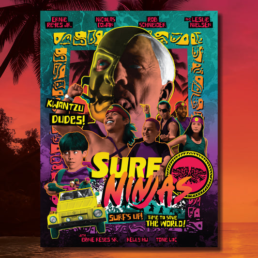 SURF NINJAS - POSTER