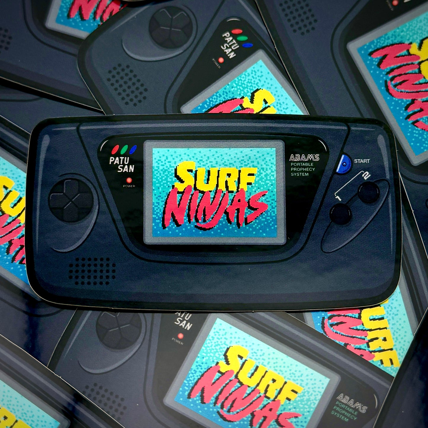 SURF NINJAS - GAME GEAR STICKER