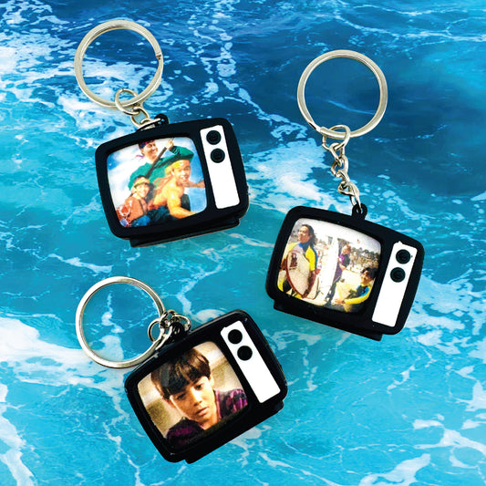 SURF NINJAS - TV KEYCHAIN (with lights and sound!)