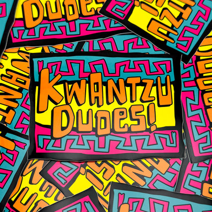 SURF NINJAS - KWANTZU DUDES! STICKER