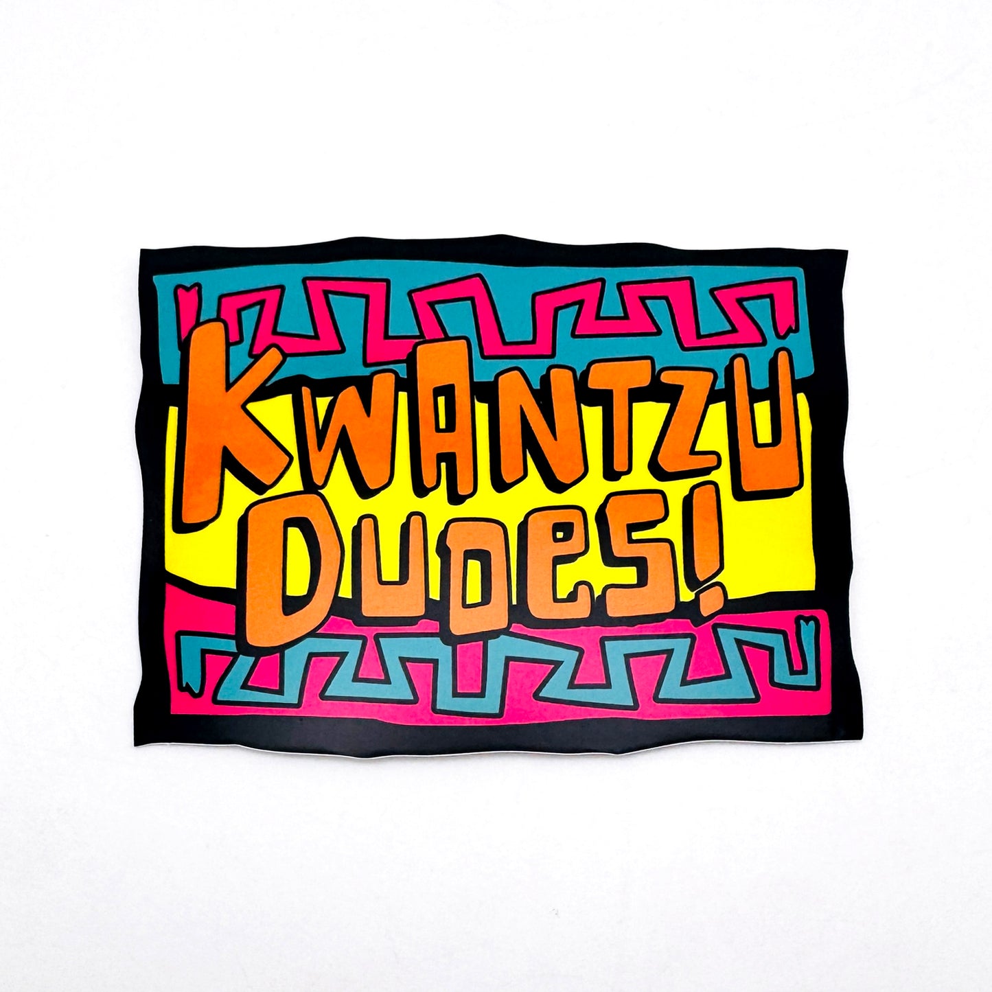 SURF NINJAS - KWANTZU DUDES! STICKER