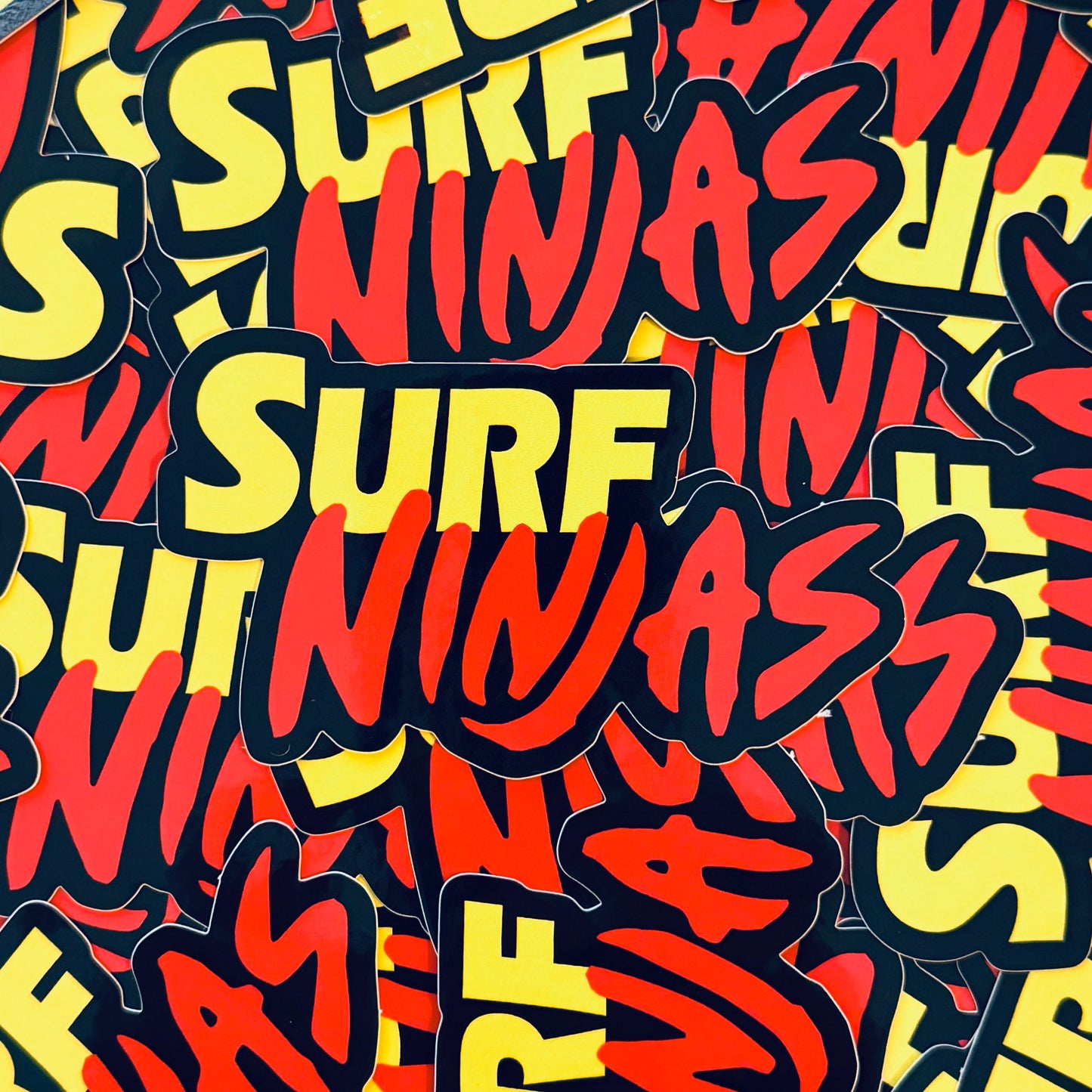 SURF NINJAS - MOVIE LOGO STICKER