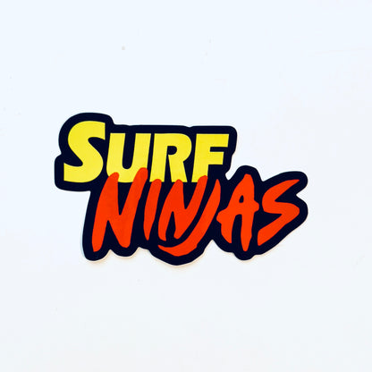 SURF NINJAS - MOVIE LOGO STICKER