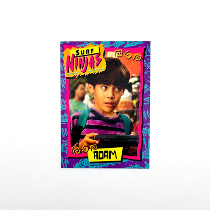 SURF NINJAS - ADAM/NIC COWAN TRADING CARD (SIGNED)